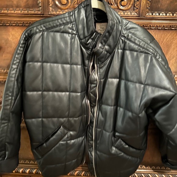 Free People Jackets & Blazers - Free People Vegan Leather